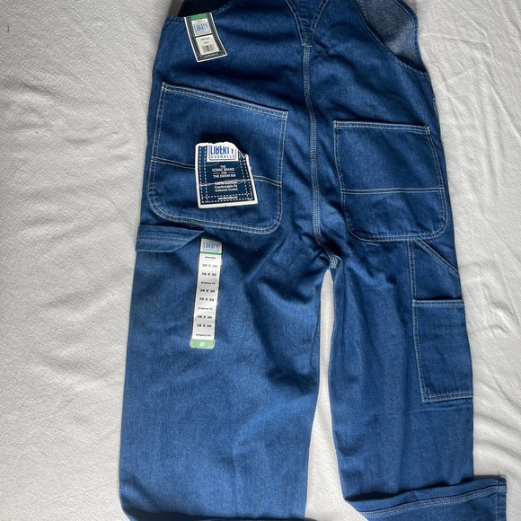 Liberty Other - Liberty Men's Stonewashed Denim Bib Overall 38W x 30L,
